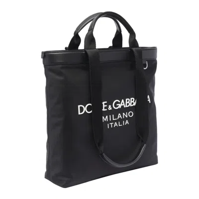 Shop Dolce & Gabbana Black Fabric Bag