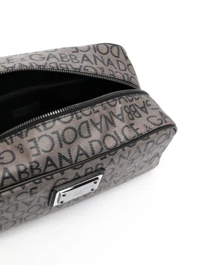 Shop Dolce & Gabbana Bags In Marrone/nero
