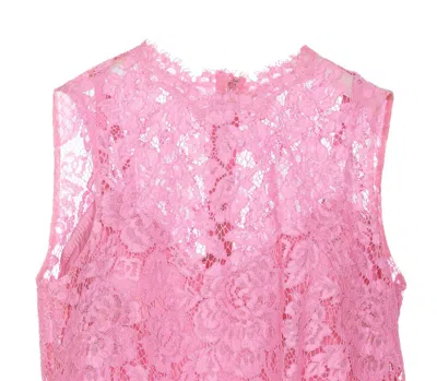 Shop Dolce & Gabbana Top In Pink