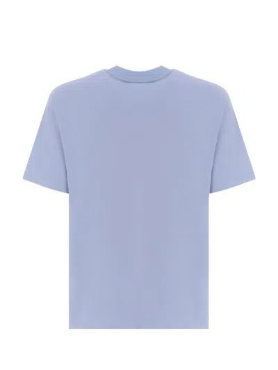 Shop Drôle De Monsieur T-shirts And Polos Light Blue