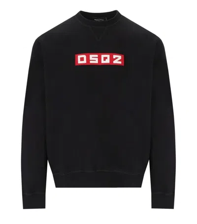 Shop Dsquared2 Cool Fit Black Sweatshirt