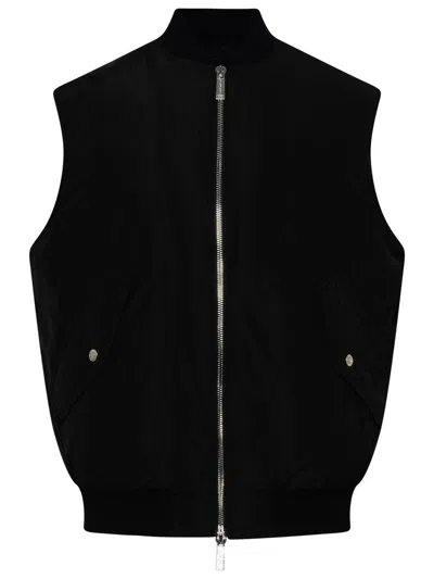 Shop Dsquared2 Black Polyamide Vest