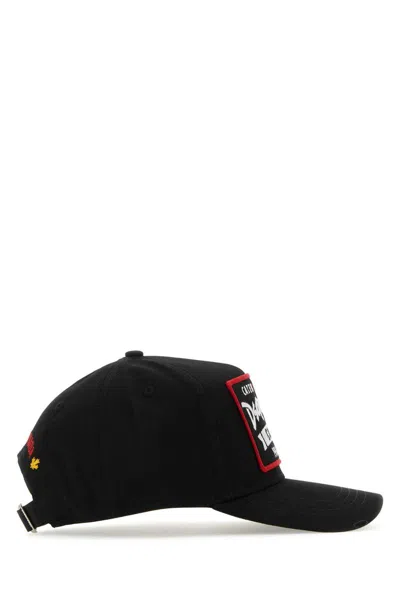 Shop Dsquared2 Dsquared Hats And Headbands In Black