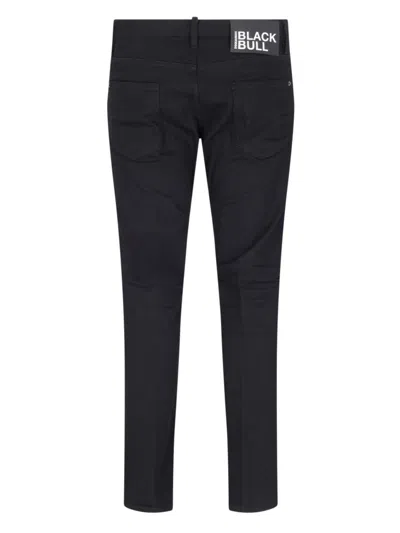 Shop Dsquared2 Jeans "cool Guy" In Black
