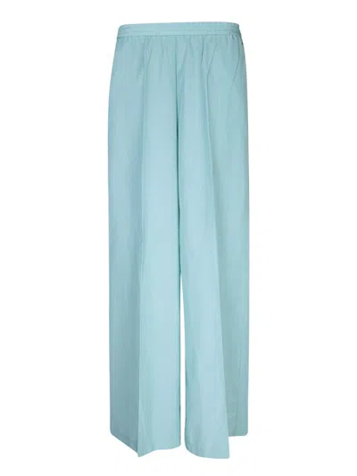 Shop Forte Forte Trousers In Aquatic
