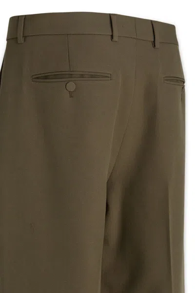 Shop Gucci Pants In Brown