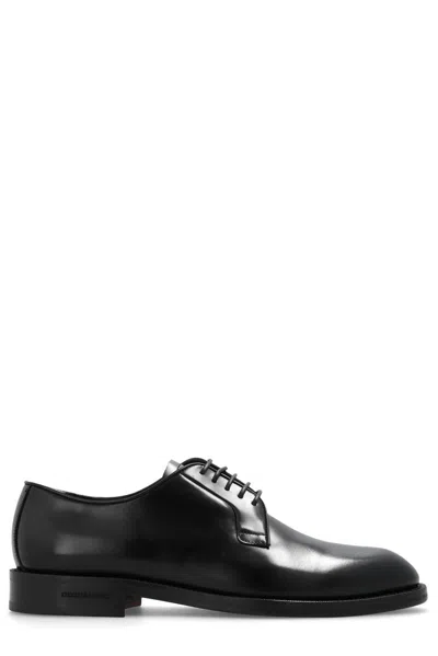 Shop Dsquared2 Lace-up Derby Shoes In Black