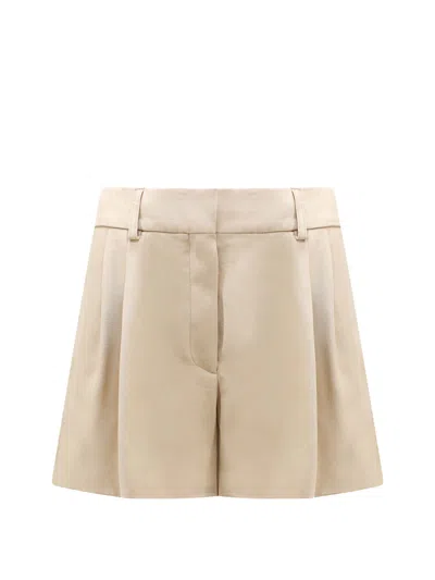 Shop Stella Mccartney Shorts In Neutro