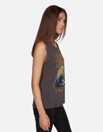 Lauren Moshi Kel Def Leppard Truck W/ Crystals In Vintage Black