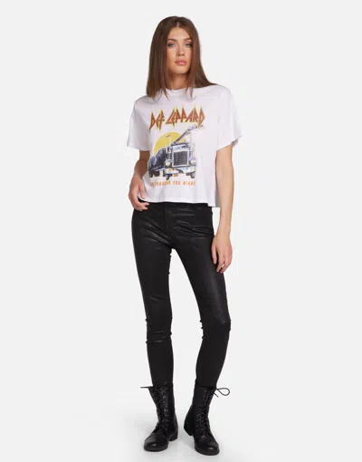 Lauren Moshi Rue Def Leppard Truck W/ Crystals In White