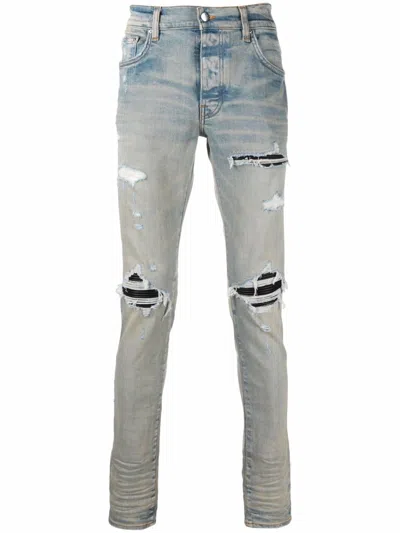 Shop Amiri Men Mx1 Jeans In 408 Clay Indigo