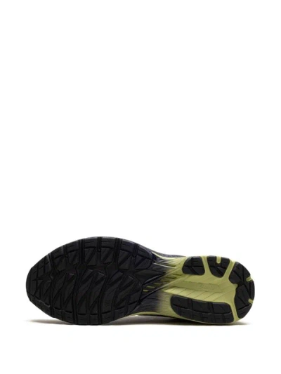 Shop Asics Unisex Us4-s Gel-terrain Sneakers In 001 Black/neon Lime