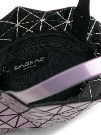 Shop Bao Bao Issey Miyake Prism Metallic Tote (7*7)  Bag In 83 Lilac