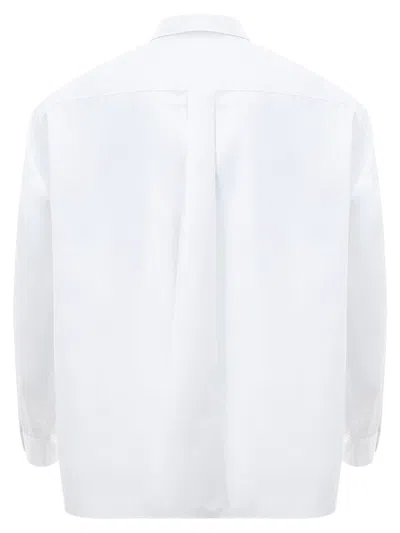 Shop Dior Elegant White Cotton Logo Shirt - Timeless Men's Style