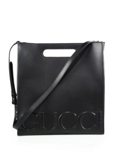 Shop Gucci Medium Tote In Black