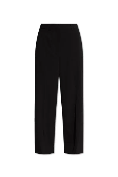 Shop Stella Mccartney Staright Leg Tailored Trousers In Black