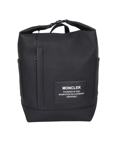 Shop Moncler Nakoa Black Backpack