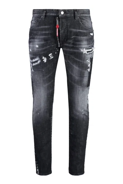 Shop Dsquared2 Skater 5-pocket Jeans In C