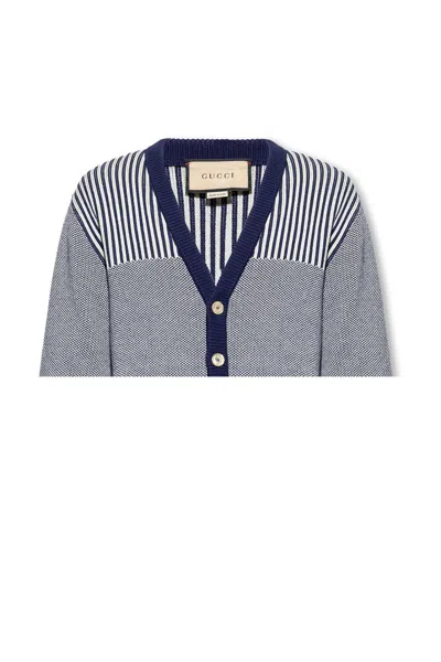 Shop Gucci Cardigan With Buttons In Default Title