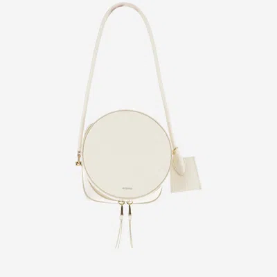 Shop Jacquemus Le Vanito Bag In Ivory