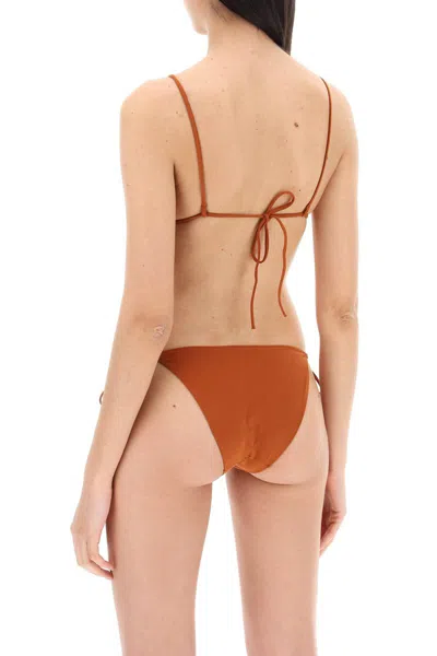 Shop Lido "twenty-piece Bikini In Brown