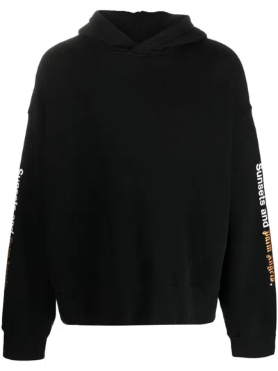Shop Palm Angels Sunsets Hoody Clothing In Black