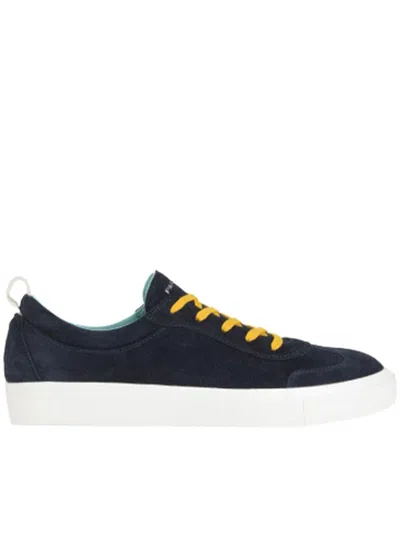 Shop Pànchic Panchic Suede Sneakers Shoes In Blue