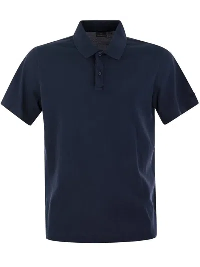 Shop Paul & Shark Cotton Polo. Clothing In Blue