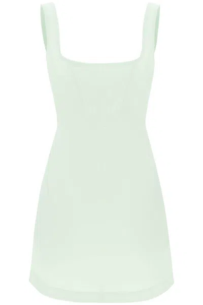 Shop Stella Mccartney Mini Corset-style Dress In Green