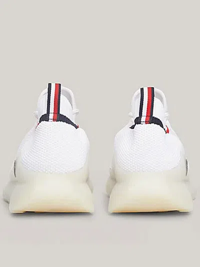 Shop Tommy Hilfiger Futurunner Premium Knit Shoes In White
