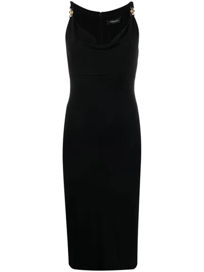 Shop Versace Dress Clothing In Black