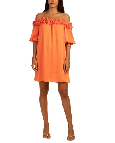 Shop Trina Turk Gateway Dress In Orange