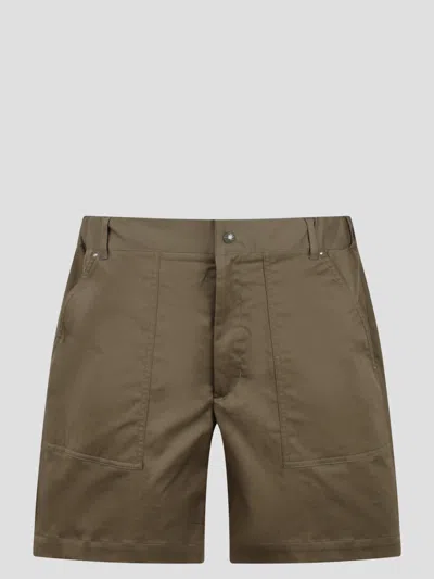 Shop Moncler Cotton Bermuda Shorts