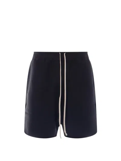 Shop Drkshdw Organic Cotton Bermuda Shorts With Lateral Slits