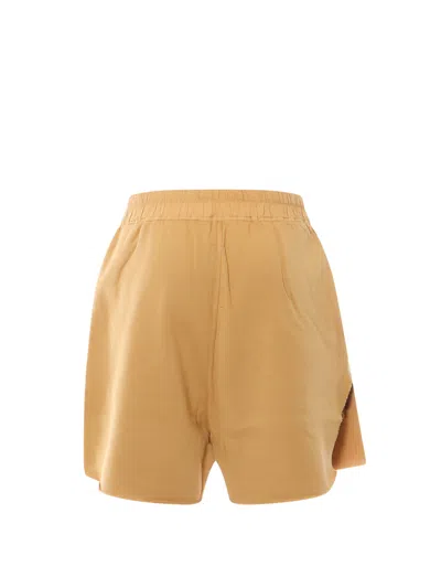 Shop Drkshdw Organic Cotton Bermuda Shorts With Lateral Slits