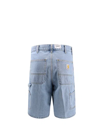 Shop Carhartt Single Knee Denim Bermuda Shorts