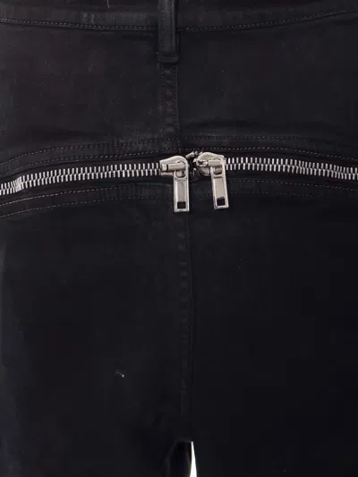 Shop Drkshdw Stretch Cotton Trouser With Zip Detail