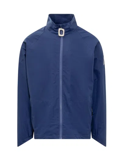 Shop Jw Anderson J.w. Anderson Puller Track Jacket In Airforce Blue