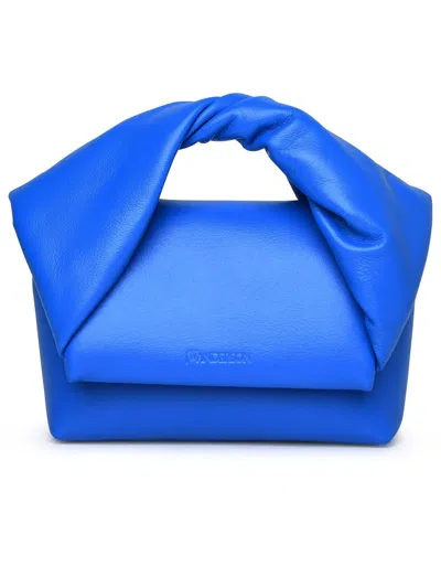 Shop Jw Anderson J.w. Anderson Blue Leather Bag