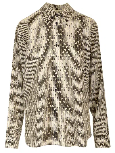 Shop Fendi Long-sleeved Shirt In Default Title