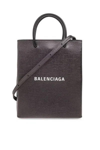 Shop Balenciaga Metallized Large Tote Bag In Default Title