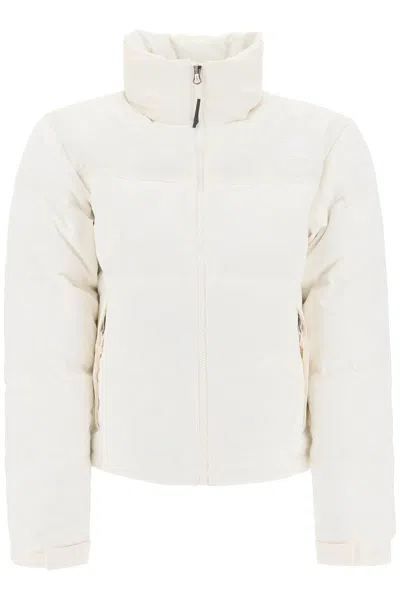 Shop The North Face 1992 Ripstop Nuptse Down Jacket In White Dune (white)