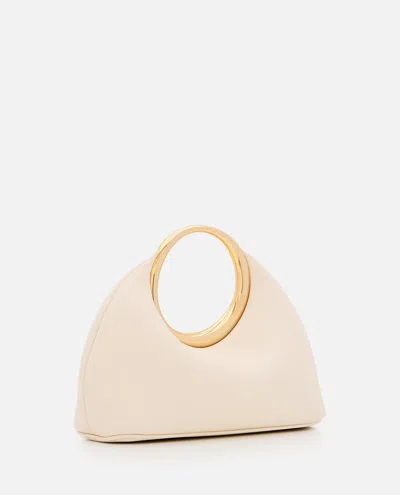 Shop Jacquemus Le Calino Small Leather Bag In White