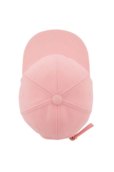 Shop Stella Mccartney Baseball Cap With Embroidery Women In Pink