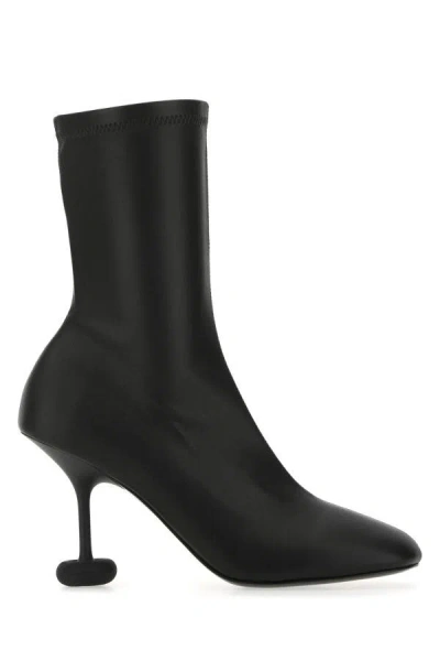 Shop Stella Mccartney Woman Black Alter Mat Shroom Ankle Boots