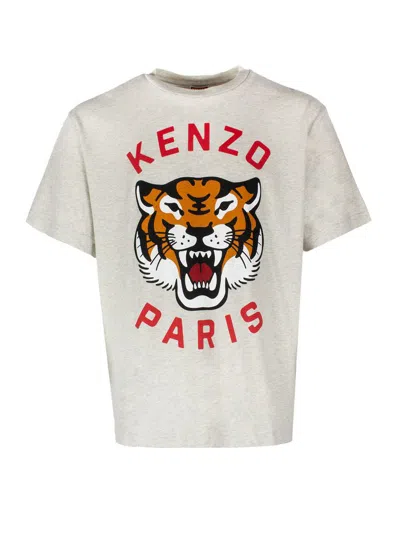 Shop Kenzo T-shirts & Tops In Gray