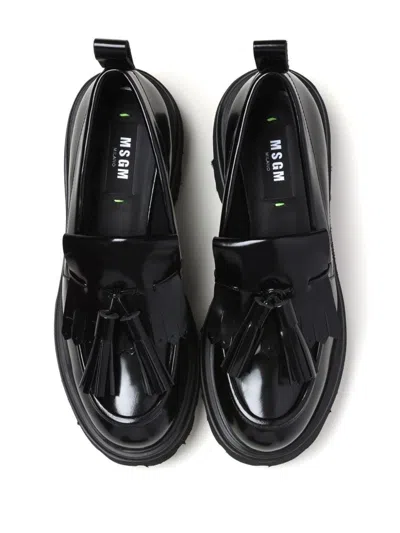 Shop Msgm Carshoes In Black