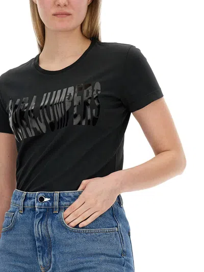 Shop Parajumpers T-shirt "faith" In Black