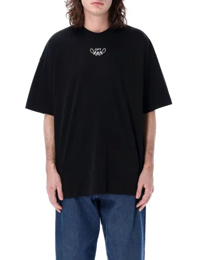 Shop Off-white Bandana Half Over T-shirt In Black