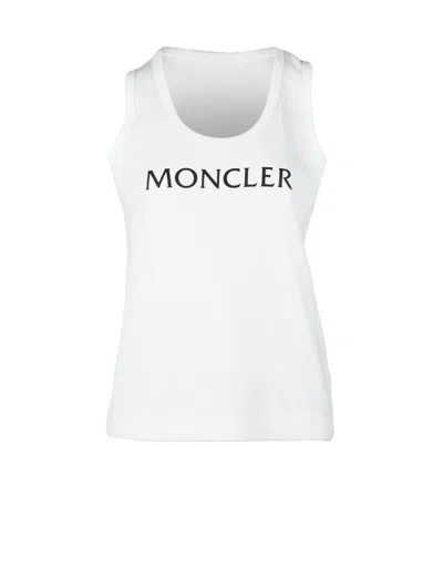 Shop Moncler Womens White Top